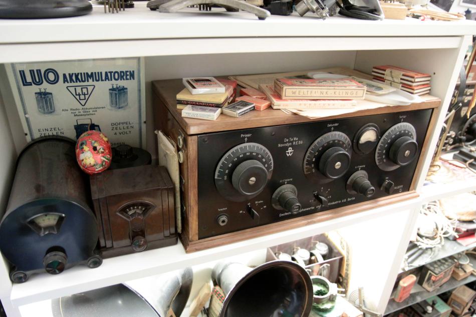 Sammlung alter Radios von Jörg Chowanetz